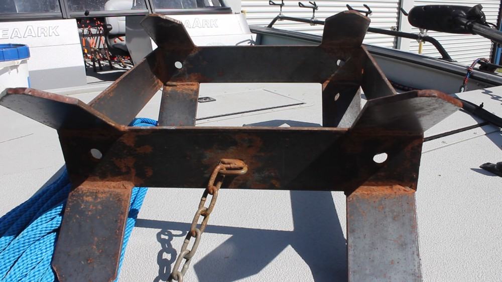 Box Anchor - The Affordable DIY Catfish Boat Anchor