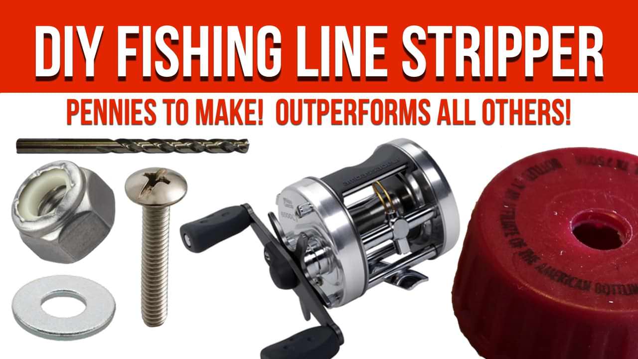 diy fishing line spooler