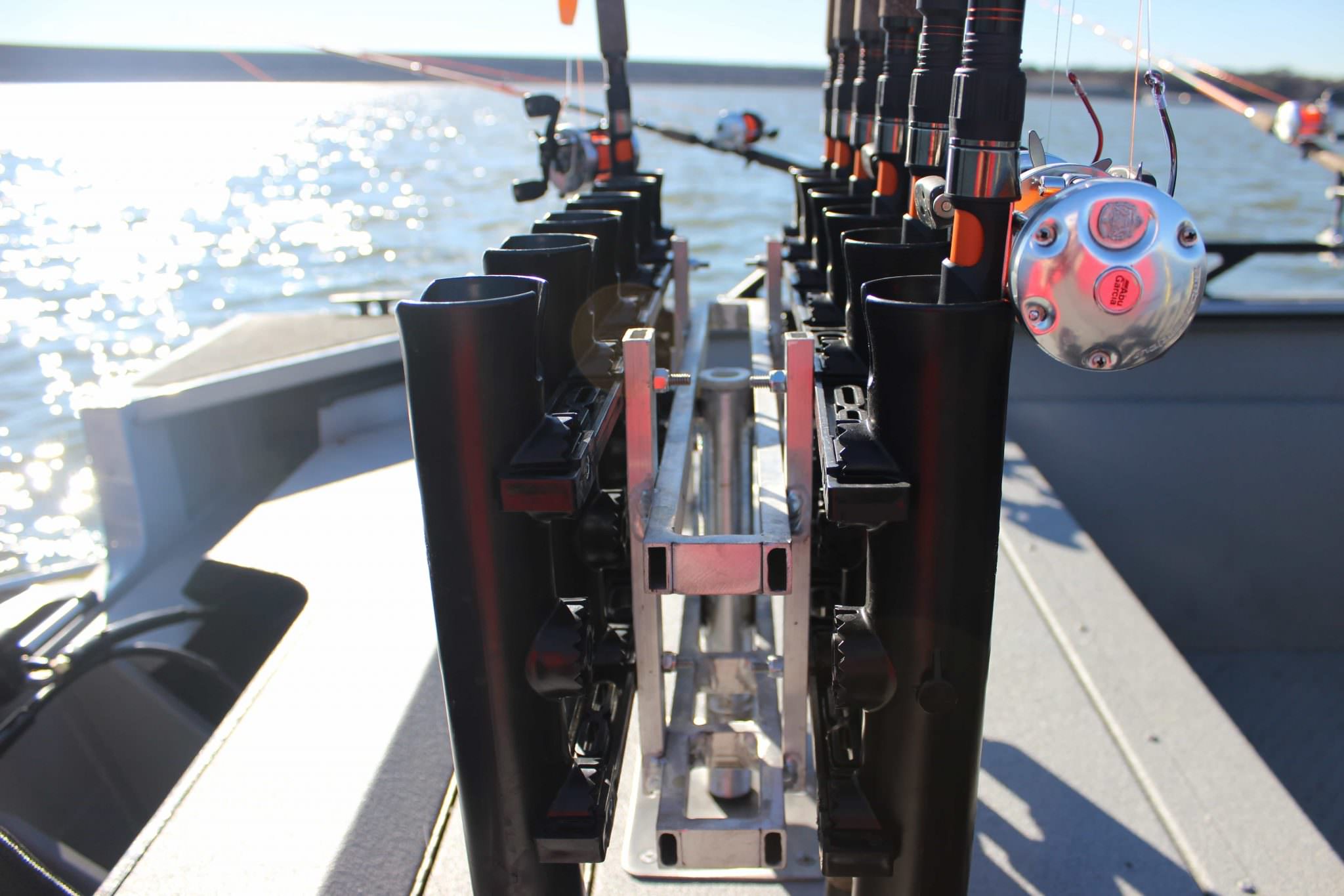 Vertical fishing rod holders for boats ~ Marcella boat guide